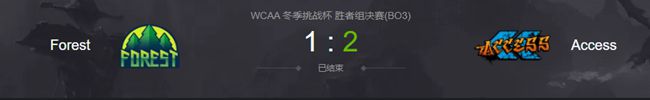 Forest vs Access 2020虎牙DOTA2wcaa冬季杯视频回顾