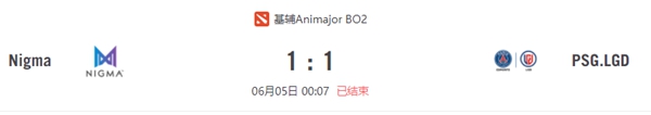 Nigma vs PSG.LGD 2021DOTA2基辅major小组赛视频回顾