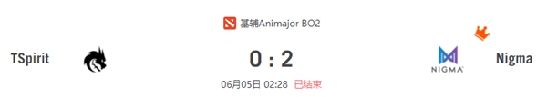 Spirit vs Nigma 2021DOTA2基辅major小组赛视频回顾