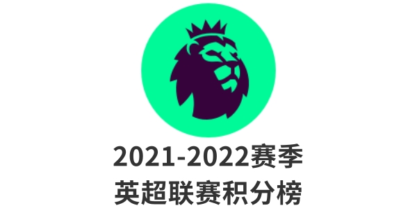 英超积分榜最新排2022