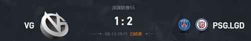 PSG.LGD vs VG 2021 深渊联赛S5淘汰赛视频回顾